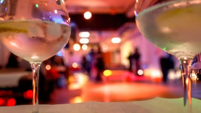 A drink at milonga tango west Amsterdam